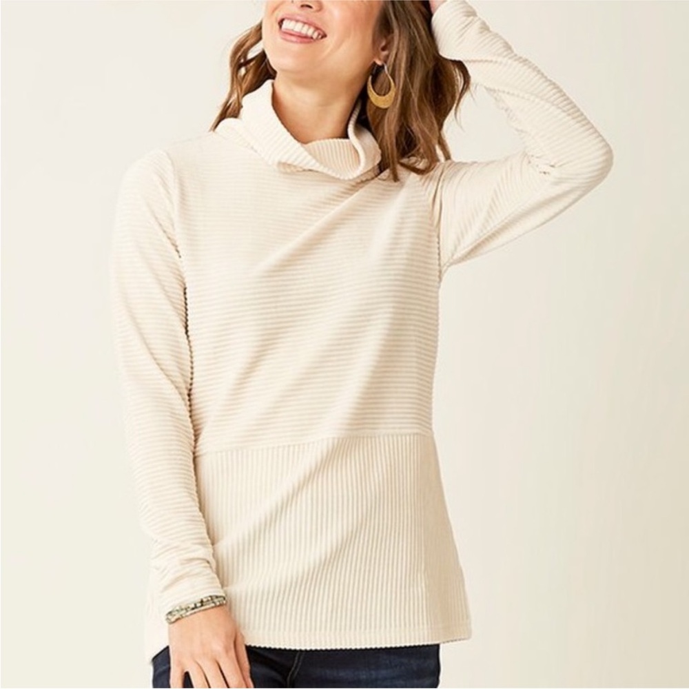 Carve Design Collette Tunic in Cream‎ Size Small